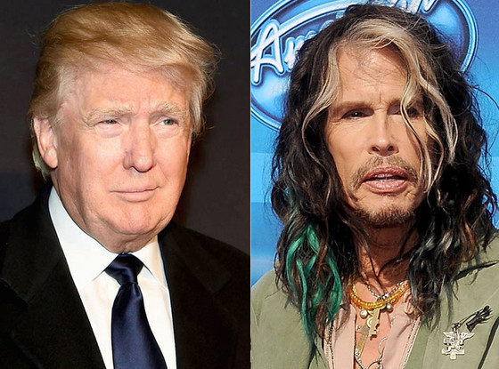 DOnald Trump, Steven Tyler DOnald Trump, Steven Tyler